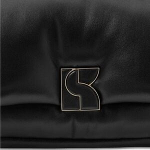 Kate Spade Black Leather Clutch brand new with tags final sale no return